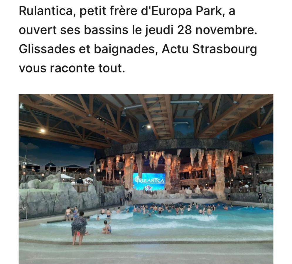 M.Home charmant dans un cadre verdoyant 15 mn d europa park et rulantika Boofzheim Extérieur photo